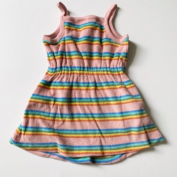 Hanna Andersson Girl Loop Terry Sleeveless Dress with Pockets 2T 2 years 85 Cm - Picture 5 of 8